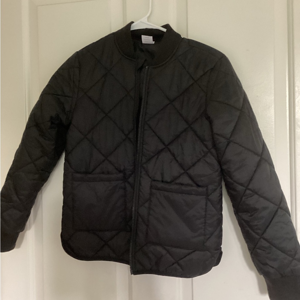 Wonder Nation girls winter jacket Black (10-11) L